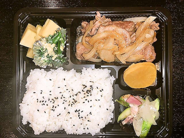豚しょうが焼き弁当